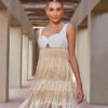 Vestido curto de franja - Image 3